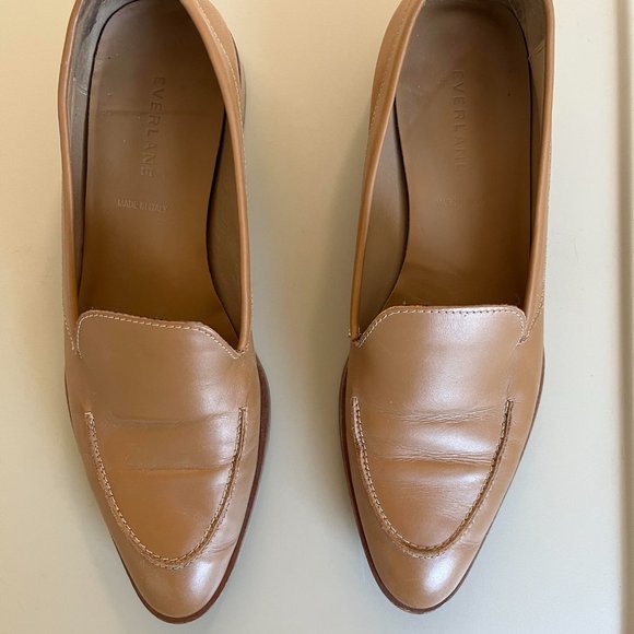 Everlane The Modern Loafer Camel Size 10 - Picture 3 of 6